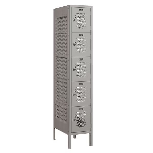 5 Tier Box Vented Locker, 12
